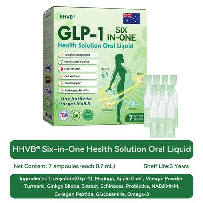 🔥 Only 10 boxes left! Get an extra 30% off! HHVB® GLP-1 Six-in-One Oral Liquid is doctor-tested and proven safe — just 4 to 6 boxes help support weight, blood sugar, digestion, and energy with lasting results!