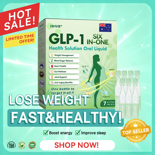 🔥 Only 10 boxes left! Get an extra 30% off! HHVB® GLP-1 Six-in-One Oral Liquid is doctor-tested and proven safe — just 4 to 6 boxes help support weight, blood sugar, digestion, and energy with lasting results!